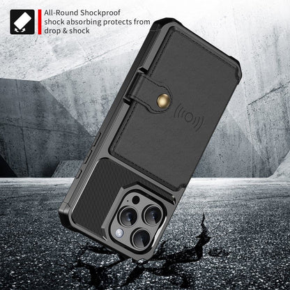 iPhone 16 Pro Case with Card Slot Black 82 V1237-ZY-203-5425