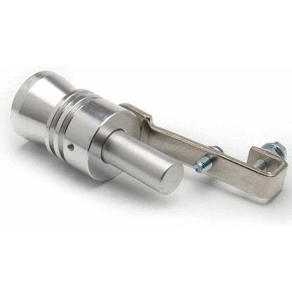 Universal Car Turbo Whistle Simulator, Aluminum Exhaust Whistle, Compatible with 56-85mm Pipe Diameter V1237-ZY-203-5428