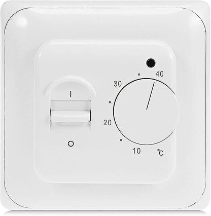 Manual Electric Underfloor Heating Thermostat with AC 220v 16a Probe, Mechanical Underfloor Heating V1237-ZY-203-5440
