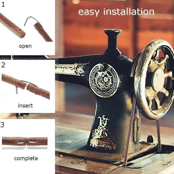 Singer Sewing Machine Foot Pad Part Leather Foot Pad Strap Foot Pedal Strap Sewing Machine Accessories V1237-ZY-203-5457