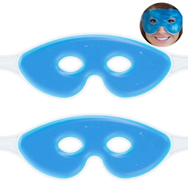 [PP]2x Eye Mask Cooling - Eye Gel Mask Set - Cooling Mask Cooling Blue V1237-ZY-203-5458