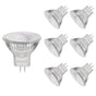 MR11 halogen lamp, 20W 12V MR11 halogen lamp, high color rendering index, 6-pack V1237-ZY-203-5460