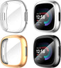 Diruite 4-Pack Case for Fitbit Versa 4/Sense 2 Screen Protector, HD Shockproof Soft TPU Full Protection V1237-ZY-203-5468