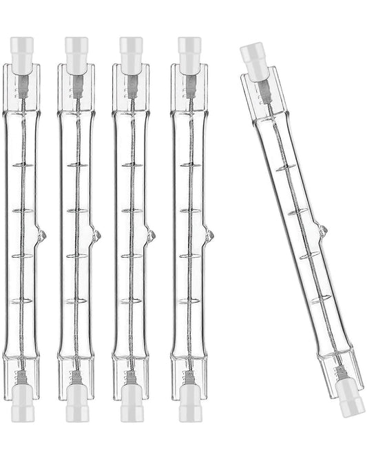 Set of 5 R7s Halogen Bulb 78mm 80w 230v, R7s Halogen Rod 78mm, R7s Halogen Bulb Dimmable Halogen Rod Bulb For V1237-ZY-203-5476