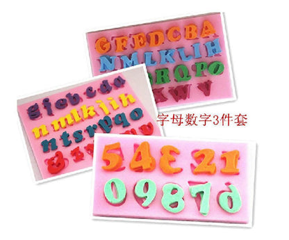 3pcs Letter and Number Pendant Message Resin Mold Epoxy Resin Jewelry Making Tools_max V1237-ZY-203-5492
