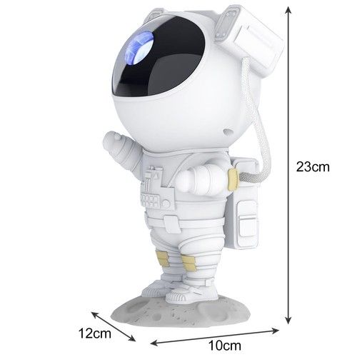 Astronaut Night Light with Remote Control Star Projector Galaxy Light, White V1237-ZY-506-0008