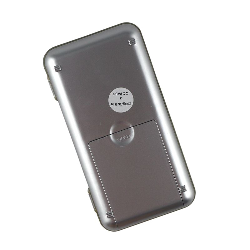 Pocket Scale Digital Jewelry Scale 0.01-200g, Silver V1237-ZY-506-0010
