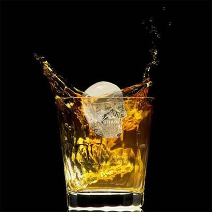 Skull Ice Mold, Chocolate Jelly Mold, Black V1237-ZY-506-0013