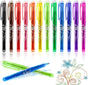 Erasable Gel Ink Pens 12-pack, MultiColor V1237-ZY-506-0014