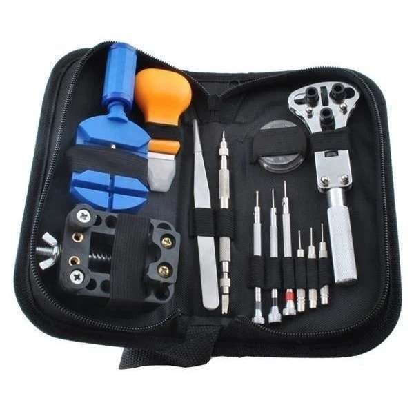 Watch Repair Tool Kit for Battery Replacement and Case Opener, MultiColor V1237-ZY-506-0015