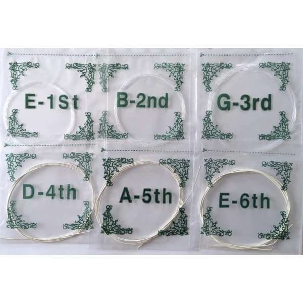 Nylon Strings Set for Musical Instruments, Transparent V1237-ZY-506-0016