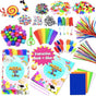 Mega Craft Kit with Pipe Cleaners Moving Eyes Balls, Multicolor V1237-ZY-506-0019