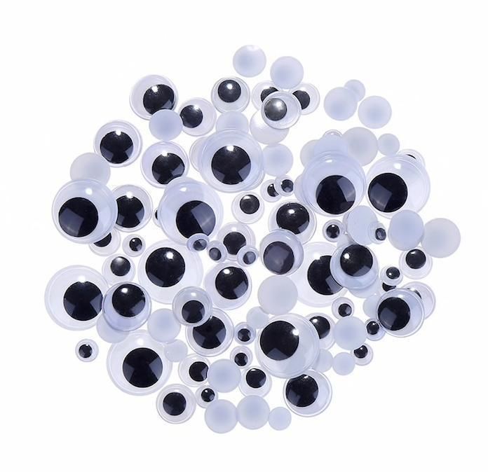 Mega Craft Kit with Pipe Cleaners Moving Eyes Balls, Multicolor V1237-ZY-506-0019