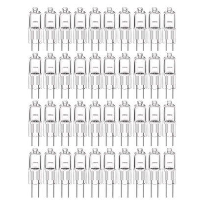20-pack G4 halogen bulbs 20W 12V warm white V1237-ZY-506-0020