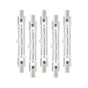 5-pack R7s Halogen Linear Light Bulbs 300W 230V, 118mm V1237-ZY-506-0035