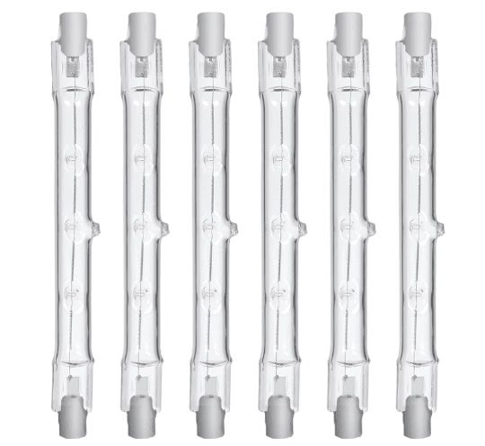 5-pack R7s Halogen Linear Light Bulbs 300W 230V, 118mm V1237-ZY-506-0035