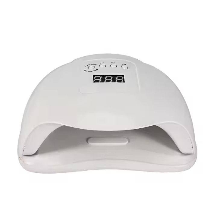 UV LED Nail Lamp 54W with 10s 30s 60s 99s Timer, White V1237-ZY-506-0036