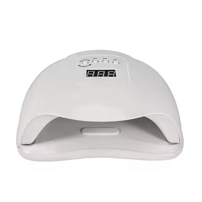 UV LED Nail Lamp 54W with 10s 30s 60s 99s Timer, White V1237-ZY-506-0036