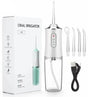 Portable Water Flosser Dental Irrigator, White, Compatible with Oral-B V1237-ZY-506-0042