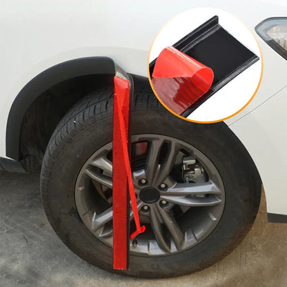 1.5m Universal Fender Flares Car Wheel Arch Mudguards, Black V1237-ZY-506-0050