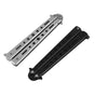Stainless Steel Comb Folding Butterfly, Black V1237-ZY-506-0056