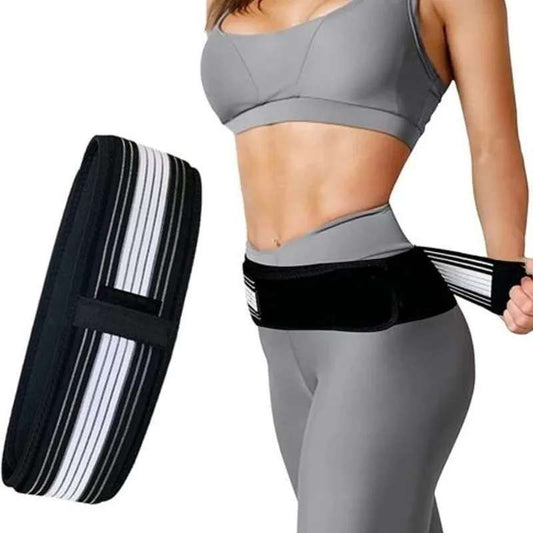 Hip Support Belt Adjustable Sciatica Relief, Black V1237-ZY-506-0057