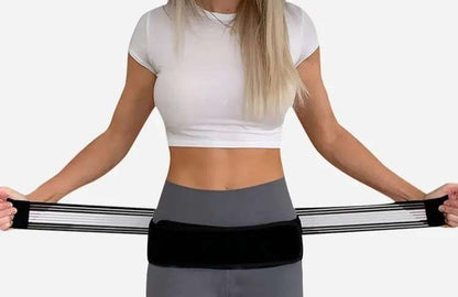 Hip Support Belt Adjustable Sciatica Relief, Black V1237-ZY-506-0057