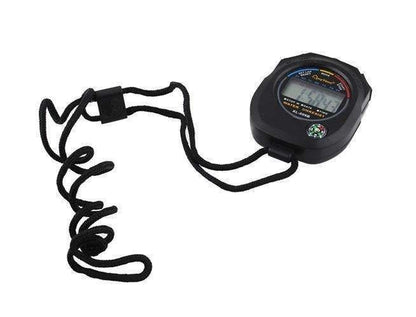 Digital Stopwatch Multifunctional with Built-in Compass, Black V1237-ZY-506-0062