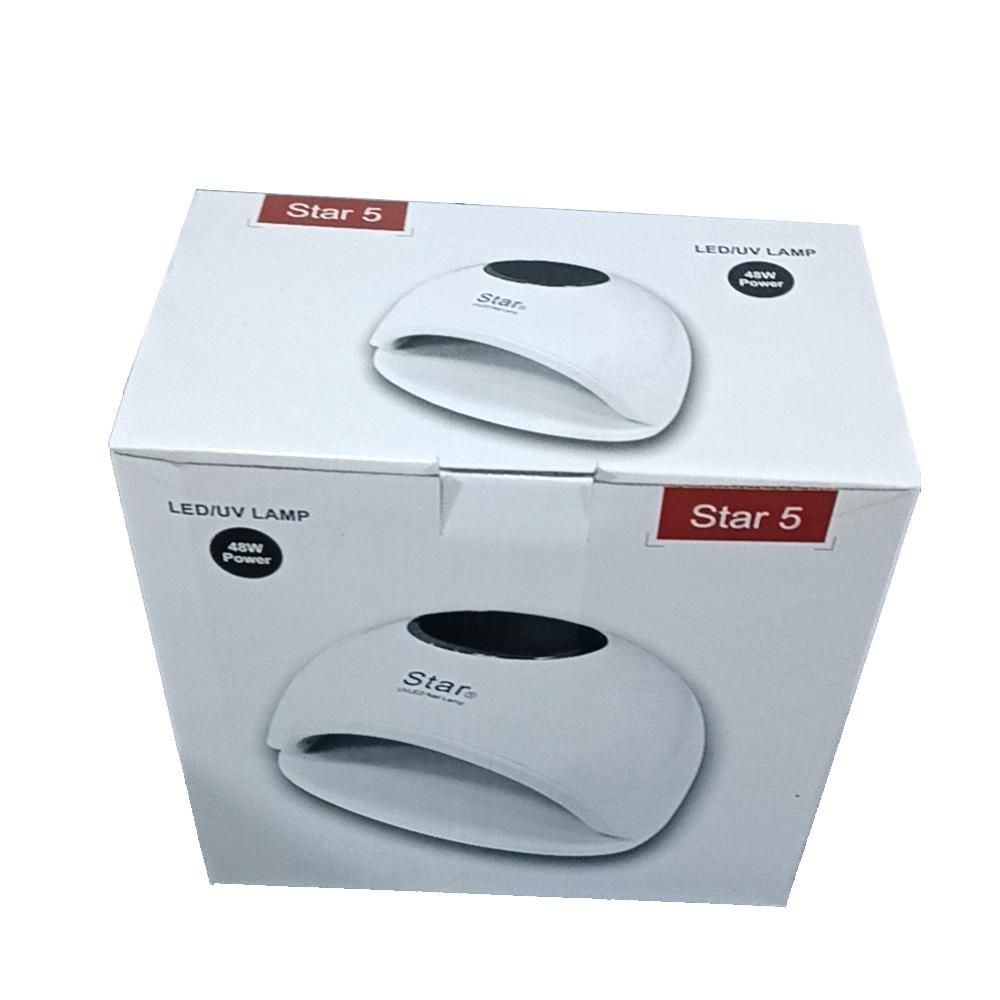 UV LED lamp with timer 48W, White, Star5 V1237-ZY-506-0066