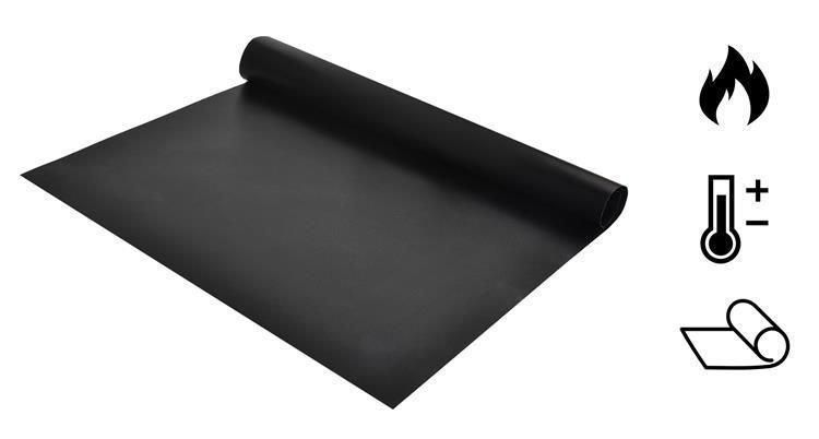 6-Pack Non Stick Grill Mat Oven Mat Baking Mat, 40x33cm, Black V1237-ZY-506-0072