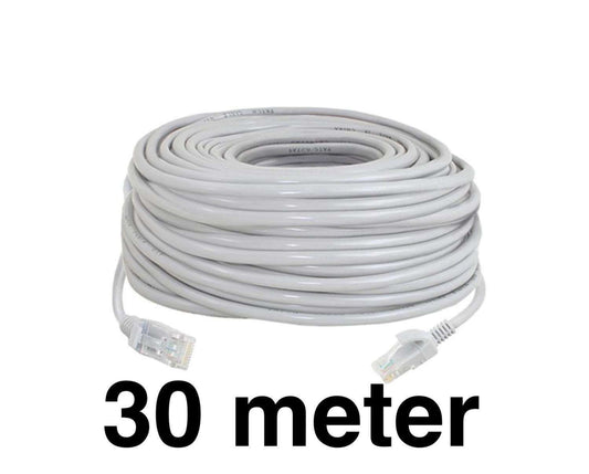 30m Cat5e Ethernet Cable, Grey V1237-ZY-506-0075