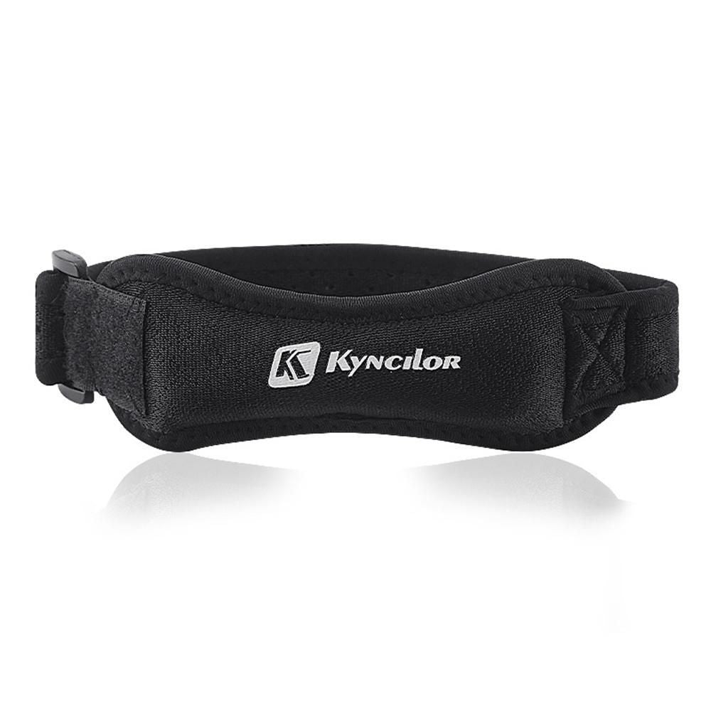 2-pack Black Knee Pads, Adjustable Knee Strap for Running, Compatible with Nike V1237-ZY-506-0078