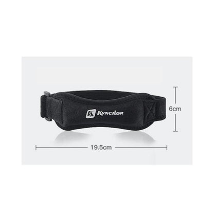 2-pack Black Knee Pads, Adjustable Knee Strap for Running, Compatible with Nike V1237-ZY-506-0078