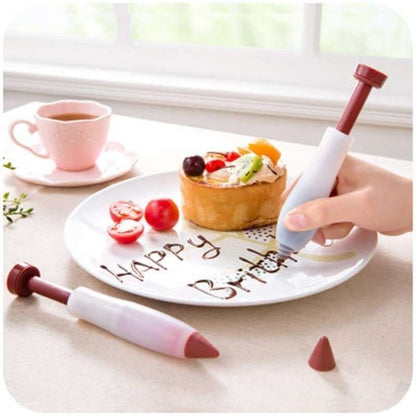 3pcs MultiColor Piping Syringe for Creative Pastries, Piping Pen V1237-ZY-506-0080
