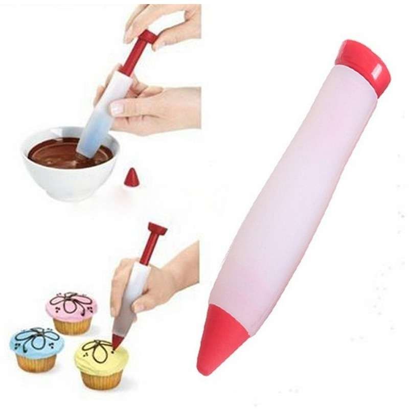 3pcs MultiColor Piping Syringe for Creative Pastries, Piping Pen V1237-ZY-506-0080