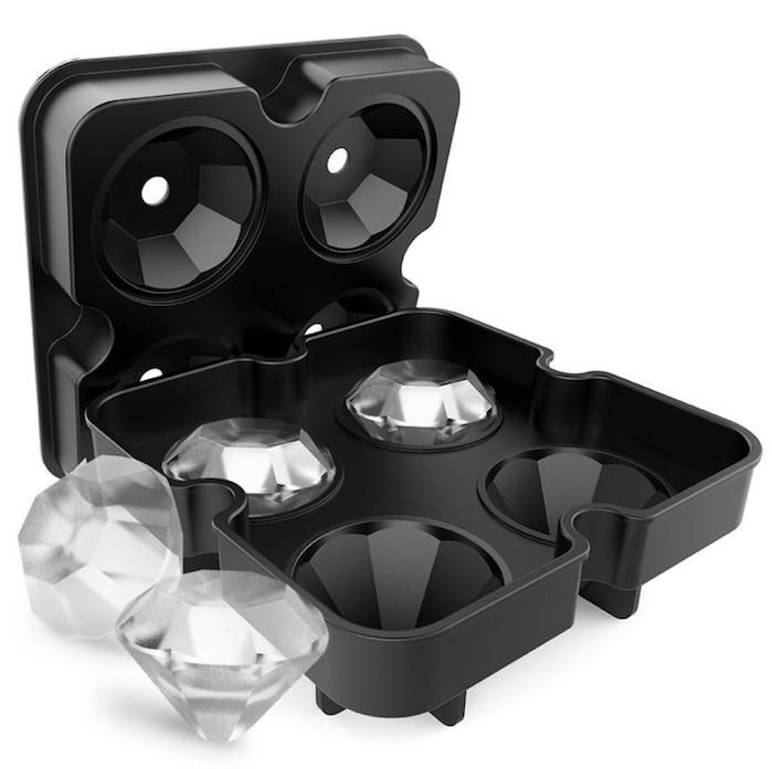 Diamonds Ice Chocolate Jelly Mold, Black V1237-ZY-506-0083
