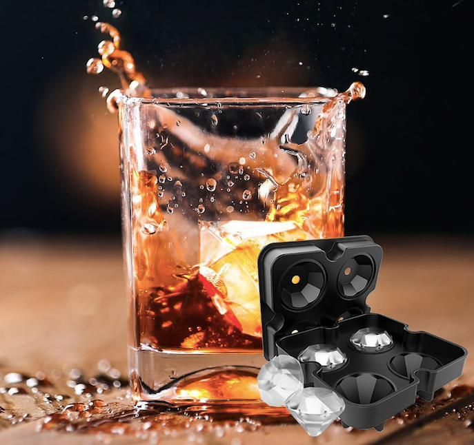 Diamonds Ice Chocolate Jelly Mold, Black V1237-ZY-506-0083