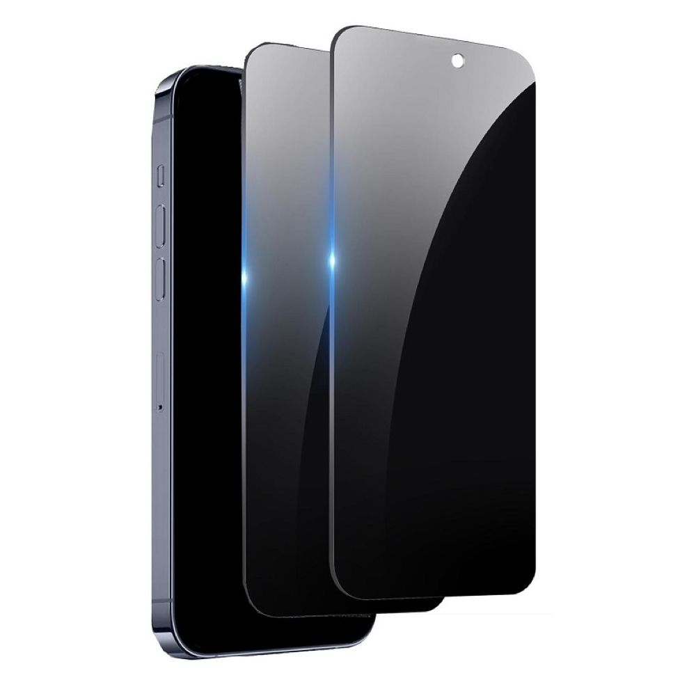 2pcs iPhone 15 Privacy Screen Protector, with Tempered Glass, Anti-Spy & Scratch Resistant, Compatible with V1237-ZY-506-0091