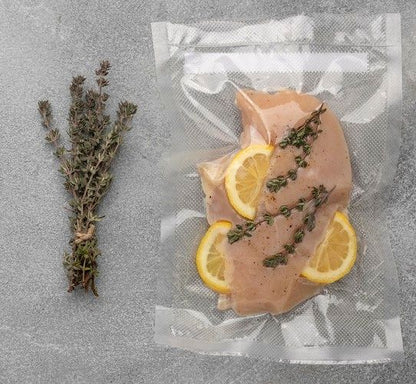 50 Vacuum Bags, 20x30 cm Storage Bags, Transparent Vacuum Sealer Bags for Efficient Storage V1237-ZY-506-0102