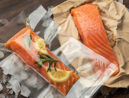 50 Vacuum Bags, 20x30 cm Storage Bags, Transparent Vacuum Sealer Bags for Efficient Storage V1237-ZY-506-0102