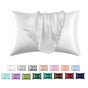 Satin pillowcase 2-pack, 50 x 66cm White V1237-ZY-506-0103