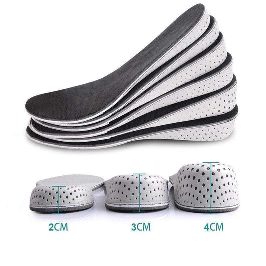 2cm 3cm 4cm Shoe Inserts Grow Taller Soles, Black V1237-ZY-506-0128