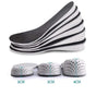 2cm 3cm 4cm Shoe Inserts Grow Taller Soles, Black V1237-ZY-506-0128