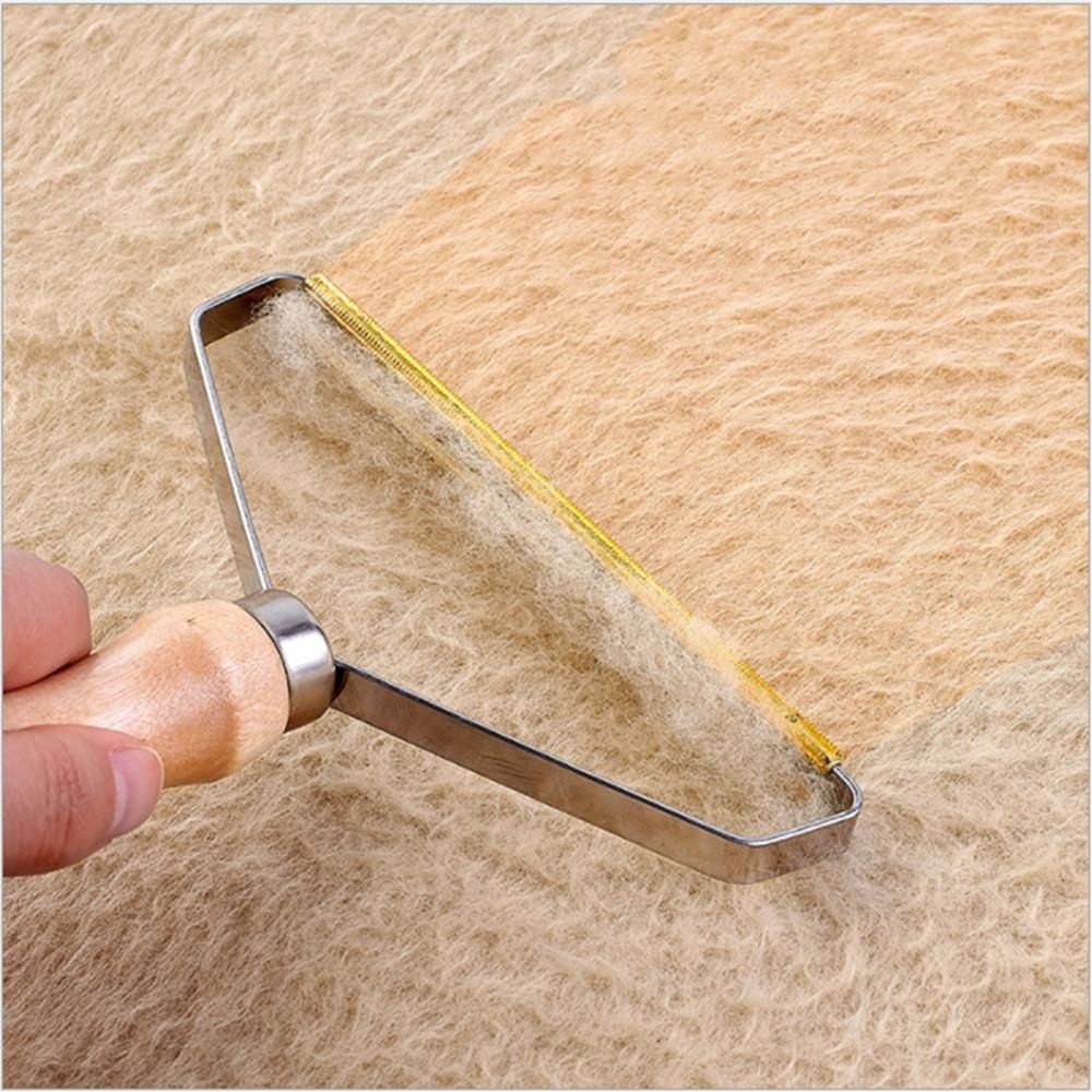 Lint & Fur Remover for Clothes, Silver - Effective Hair Removal Tool V1237-ZY-506-0133