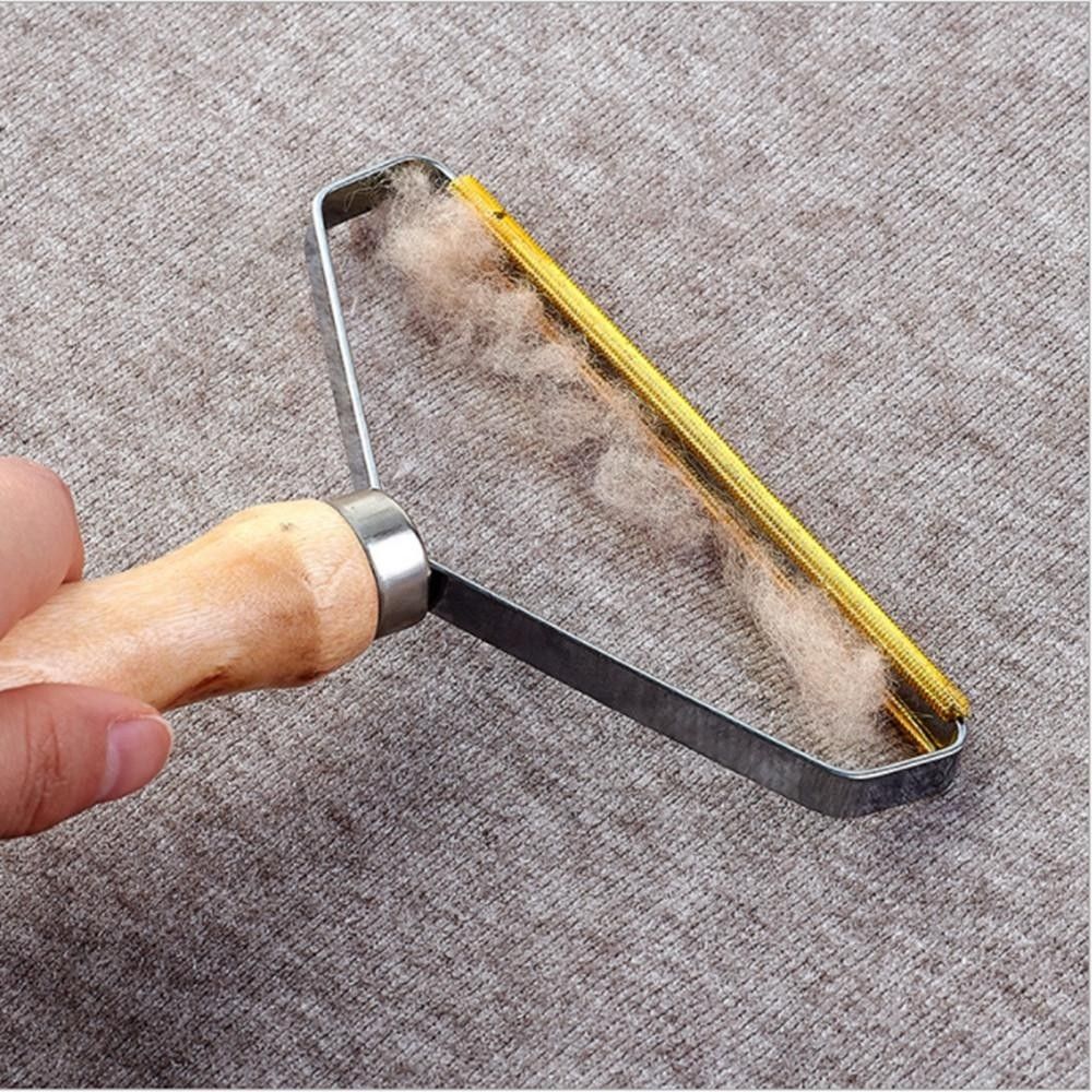 Lint & Fur Remover for Clothes, Silver - Effective Hair Removal Tool V1237-ZY-506-0133