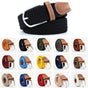 Relax belt, elastic canvas fabric, dark green, W26-W36 V1237-ZY-506-0142