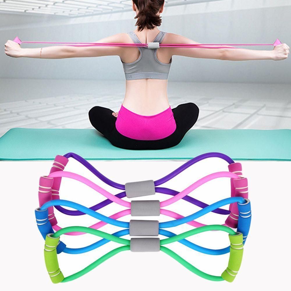 Resistance bands set for exercise yoga rehab, multicolor V1237-ZY-506-0165
