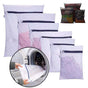 5pcs Laundry Bags for Efficient Sorting in Different Sizes, Black V1237-ZY-506-0169