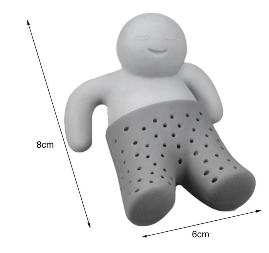 Silicone Tea Strainer Gubbe MultiColor V1237-ZY-506-0174