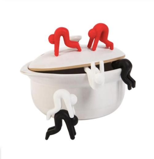 2pcs Boil-over Protection Guys, Black V1237-ZY-506-0178